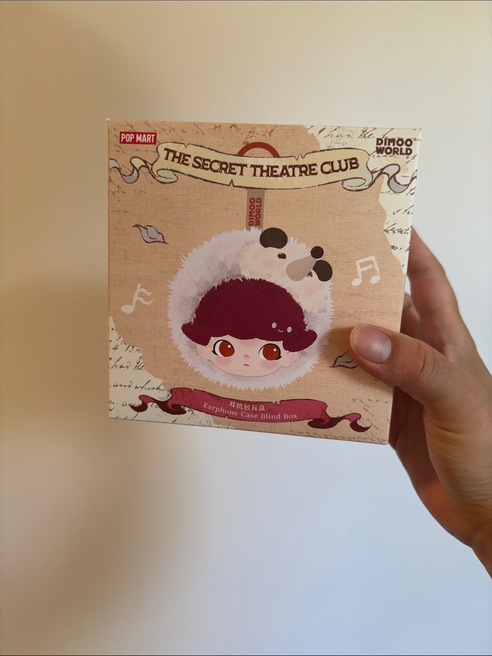 POP MART DIMOO The Secret Theatre Club Series Earphone Case confirmed Box